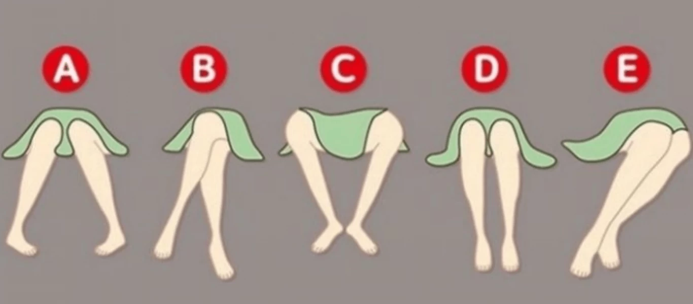 Σε ποια στάση κρατάτε τα πόδια σας όταν κάθεστε; Tι λέει η στάση που κάθεστε για την προσωπικότητα σας!